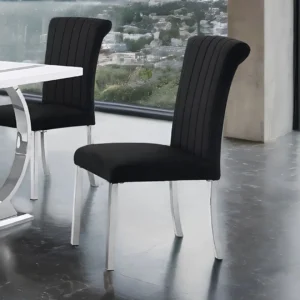 Horley Silver Dining Table Set for 6 by Furniture of America