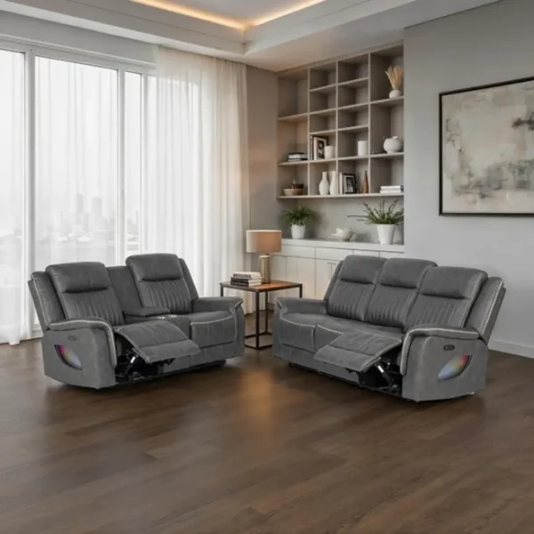 Arturus Power Recliner Sofa by Furniture of America - Image 4