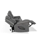 Arturus Power Loveseat Recliner with Console by Furniture of America - Image 10
