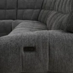 Southwold Transitional Chenille Power Sectional by Furniture of America - Image 3