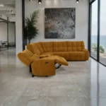 Southwold Transitional Chenille Power Sectional by Furniture of America - Image 7