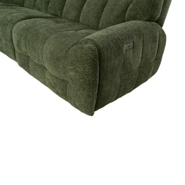 Southwold Transitional Chenille Power Sectional by Furniture of America - Image 8