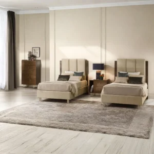 Fiamma Walnut Bedroom Set Additional Items By ESF Furniture