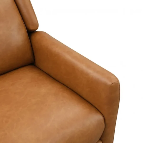 Psyche Pushback Recliner Mid-Century Style by Furniture of America - Image 9