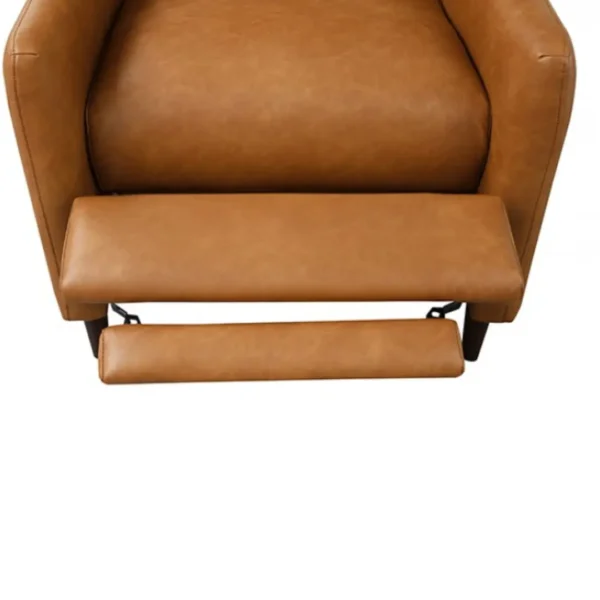 Psyche Pushback Recliner Mid-Century Style by Furniture of America - Image 10