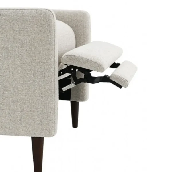 Psyche Pushback Recliner Mid-Century Style by Furniture of America - Image 11