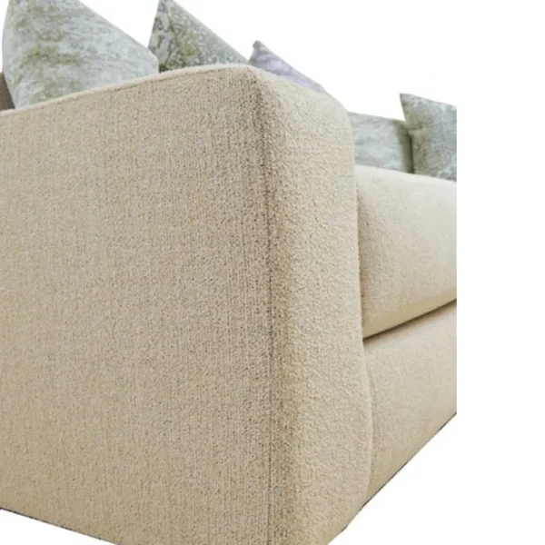 Portslade Beige Oversized Sectional Sofa by Furniture of America - Image 2