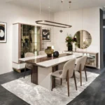 Futura Walnut Extendable Dining Table Set By ESF Furniture - Image 4