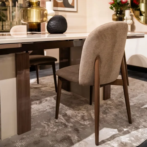 Futura Walnut Extendable Dining Table Set By ESF Furniture - Image 2