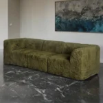 Nappi Contemporary Faux Fur Sofa by Furniture of America