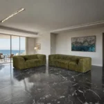Nappi Contemporary Faux Fur Sofa by Furniture of America - Image 6