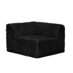 Nappi Contemporary Faux Fur Sofa by Furniture of America - Image 8