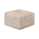 Nappi Contemporary Fur L Sectional Sofa Compressed Foam by Furniture of America - Image 4