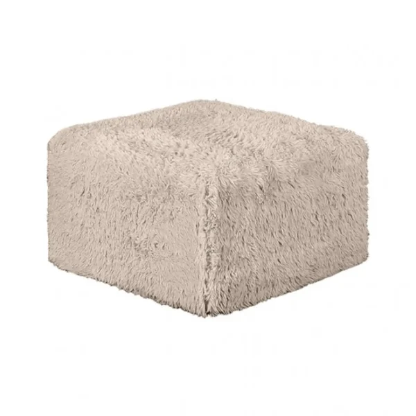 Nappi Contemporary Fur L Sectional Sofa Compressed Foam by Furniture of America - Image 4