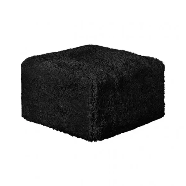 Nappi Contemporary Fur L Sectional Sofa Compressed Foam by Furniture of America - Image 5