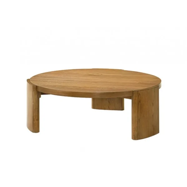 Poltimore Round Wood Coffee Table by Furniture of America - Image 2