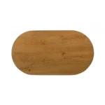 Halewood Wood Oval Coffee Table by Furniture of America - Image 3
