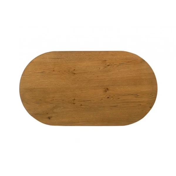 Halewood Wood Oval Coffee Table by Furniture of America - Image 3