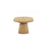 Halewood Wood Oval Coffee Table by Furniture of America - Image 8