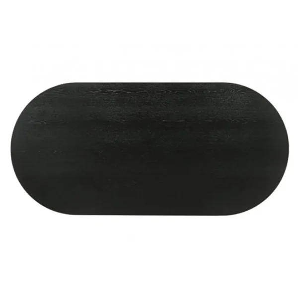 Halewood Wood Oval Coffee Table by Furniture of America - Image 11