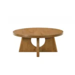 Olgod Round Wooden Coffee Table by Furniture of America - Image 6
