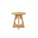 Olgod Round Wooden End Table by Furniture of America - Image 3
