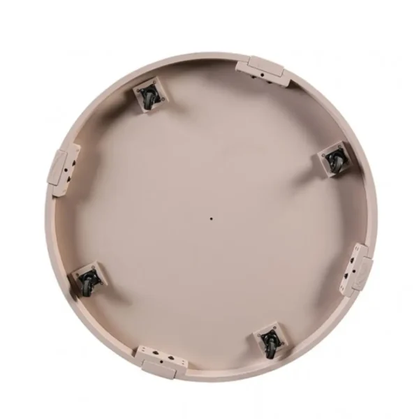 Hickory Round Wood Coffee Table by Furniture of America - Image 8