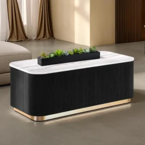 Virden Rectangle Wood Coffee Table by Furniture of America