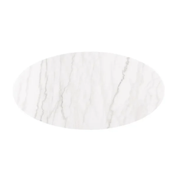 Virden Modern Oval Coffee Table by Furniture of America - Image 3