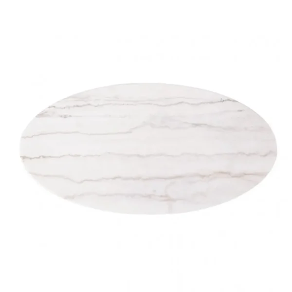 Virden Modern Oval Coffee Table by Furniture of America - Image 4