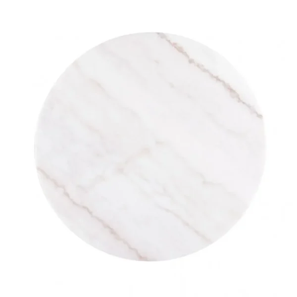 Virden Marble Round Coffee Table by Furniture of America - Image 3