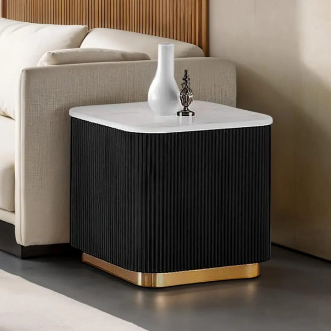Virden Square Wood End Table by Furniture of America | U-Trade Furniture Virden Square Wood End Table by Furniture of America - Image 1
