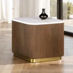 Virden Square Wood End Table by Furniture of America - Image 3