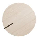 Olney Round Travertine Coffee Table by Furniture of America - Image 3