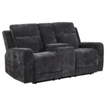 Kennett Chenille Power Reclining Sofa Set by Coaster Furniture - Image 4