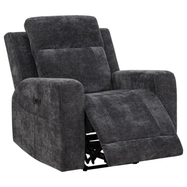 Kennett Chenille Power Reclining Sofa Set by Coaster Furniture - Image 5