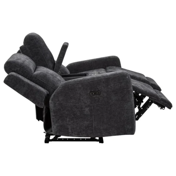 Kennett Chenille Power Reclining Sofa Set by Coaster Furniture - Image 21