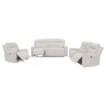 Kennett Chenille Power Reclining Sofa Set by Coaster Furniture - Image 30