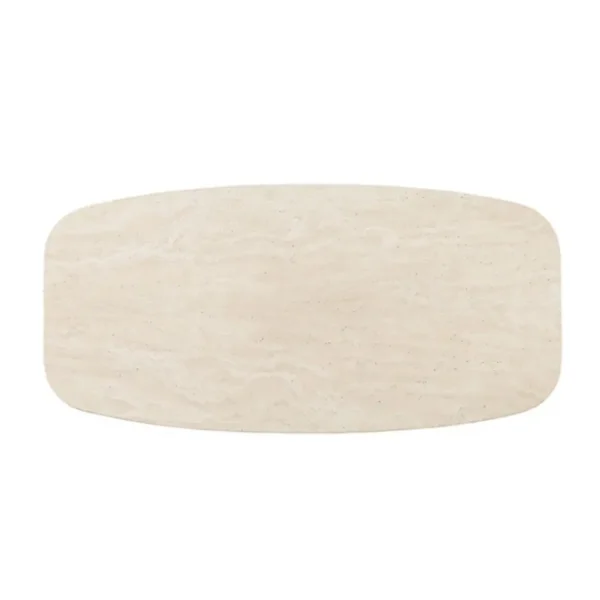 Florian Travertine Top Coffee Table by Furniture of America - Image 5