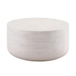 Balma Off-White Ceramic Coffee Table by Furniture of America