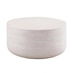 Balma Off-White Ceramic Coffee Table by Furniture of America