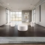 Balma Off-White Ceramic End Table by Furniture of America - Image 3
