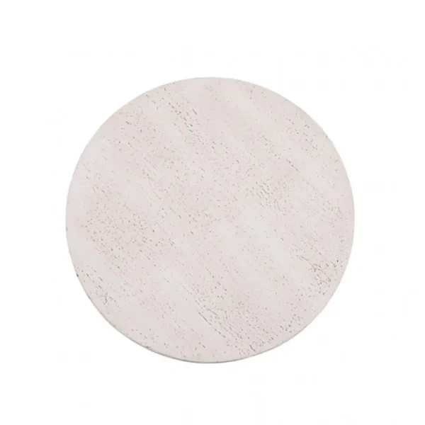 Balma Off-White Ceramic Side Table by Furniture of America - Image 3