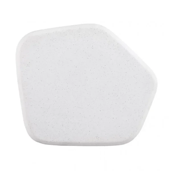 Amico White Ceramic Pedestal Coffee Table by Furniture of America - Image 4