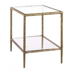 Helma Metal End Table by Furniture of America