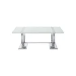 Horve White Oak Coffee Table by Furniture of America - Image 5