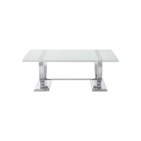 Horve White Oak Coffee Table by Furniture of America - Image 5