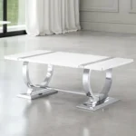 Horve White Oak Coffee Table by Furniture of America - Image 7