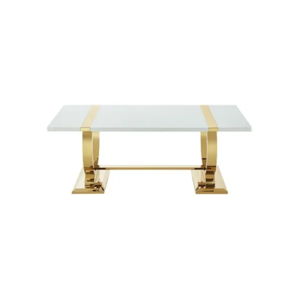 Horve White Oak Coffee Table by Furniture of America - Image 9