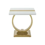 Horve White Oak End Table by Furniture of America - Image 2